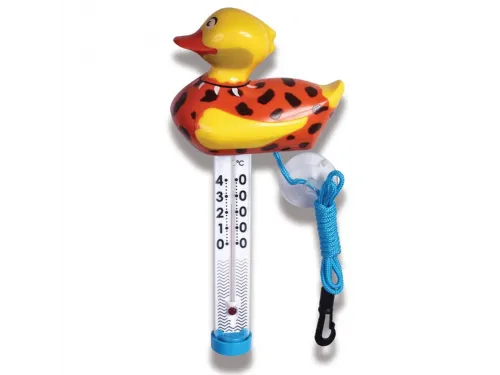 Термометр игрушка Kokido TM08CB/18 Утка "Пещерный человек"