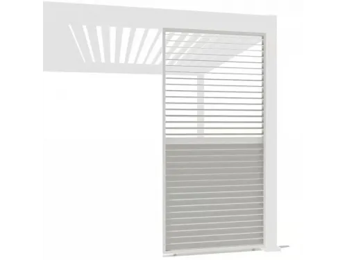 Боковая панель (горизонтальные планки с вращением) 1.2м (Под дерево)