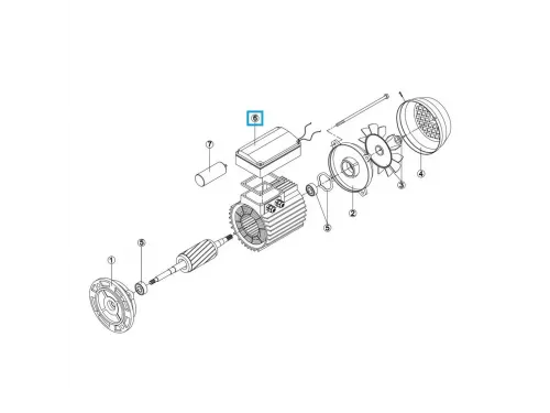 Коробка подключения Kripsol KSE / EP / KPR / KAP / KA 90 (M) RMOT0006.05R