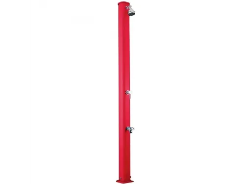 Душ солнечный AquaVaiva Jolly S 22л Light Blue, Алюминиевый с мойкой для ног