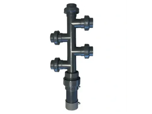 Автоматический клапан (пневмо) пятиточечный для системы водоподготовки бассейна d63 AQUAVIVA, Россия