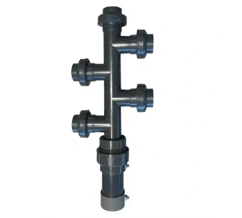 Автоматический клапан (пневмо) трехточечный для системы водоподготовки бассейна d63 AQUAVIVA, Россия