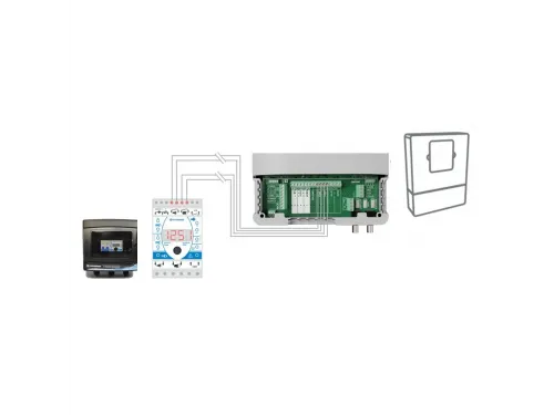 Панель управления фильтрацией Hayward H-POWER-230В, 14A (Таймер, Diff)