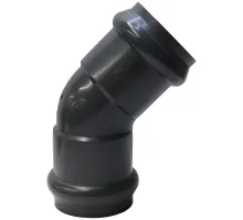 Отвод 45° двухраструбный 315 мм