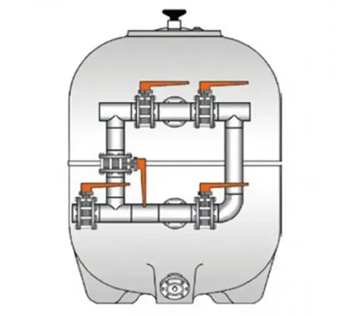 Пятикрановая обвязка Hayward HCB2004UN 200 мм