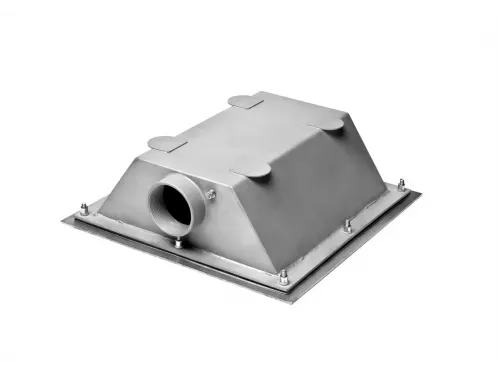 Плато аэромассажное квадратное 400х400 AISI304, лайнер Россия