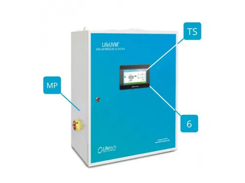 Ультрафиолетовая установка LIfetech Clear 196м3, DN250, 4kw, 8000h