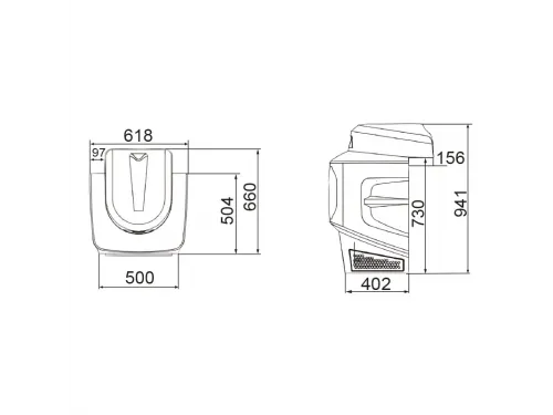 Противоток навесной Pool King MPU (до 719 м³/ч, 2,0/1,2 кВт, 220 В)