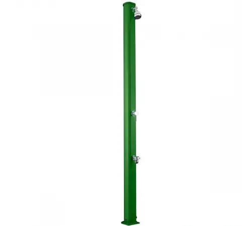 Душ солнечный AquaViva Jolly S 22л Red, Алюминиевый с мойкой для ног