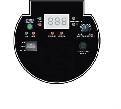 Хлоргенератор Aquaviva SSC15-E (50 м3, 15 г/час)