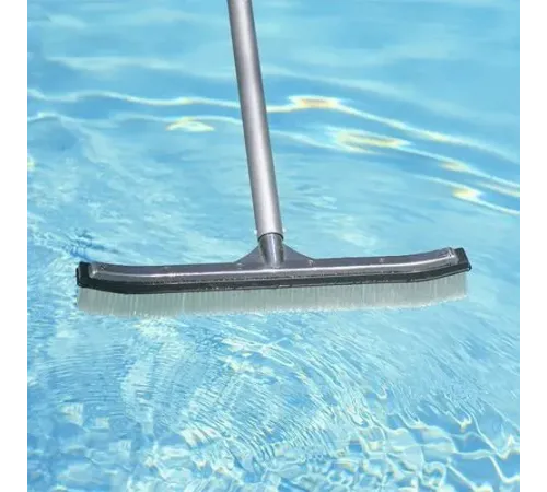 Настенная нейлоновая металлическая щетка (черный / серебристый) 24 "/ 60см