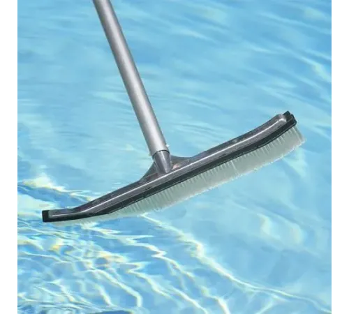 Настенная нейлоновая металлическая щетка (черный / серебристый) 24 "/ 60см