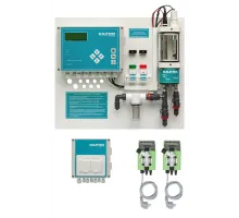 Автоматическая станция дозирования c мембранными насосами Кристалл М Redox, рН  03-10-000-00