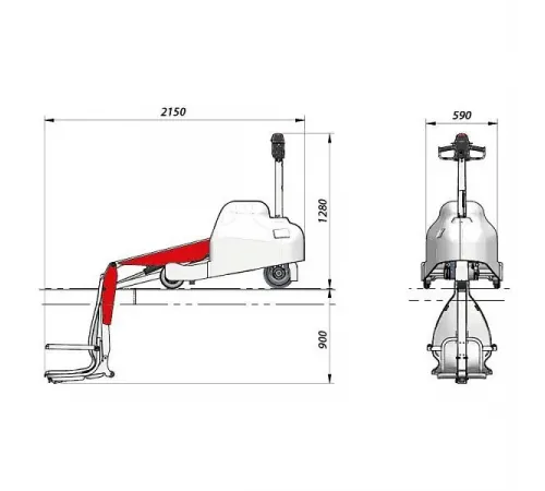 Лифт-подъемник для инвалидов Panda Pool