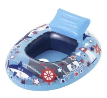 Плавательный круг Bestway 34126 Лодка (69x57 см), синий