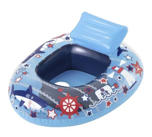 Плавательный круг Bestway 34126 Лодка (69x57 см), синий