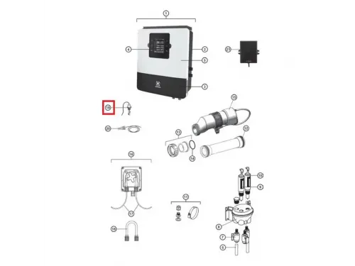 Датчик протока Hayward Aquarite Pro / Powersalt (GLX-FLO-RP)