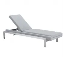 Лежак (шезлонг) Aquaviva Oslo Серый микс 780*1980*330