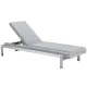 Лежак (шезлонг)Aquaviva Oslo Серый микс 780*1980*330