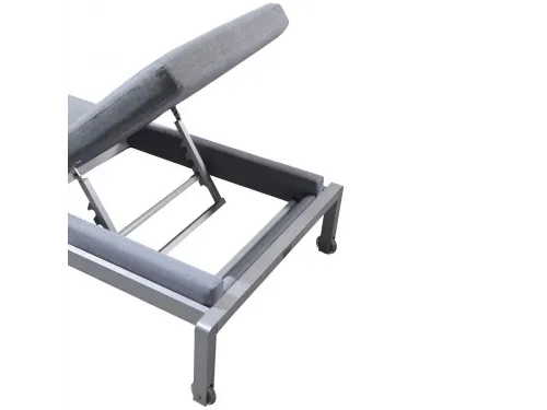 Лежак (шезлонг)Aquaviva Oslo Серый микс 780*1980*330