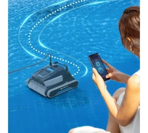 Робот-очиститель Wybot WY450 (15м³/час, дно/стены/ватерлиния, блютуз, кабель 30м, до 390м²)