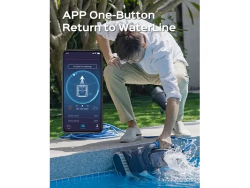 Робот-очиститель Wybot WY450 (15м³/час, дно/стены/ватерлиния, блютуз, кабель 30м, до 390м²)