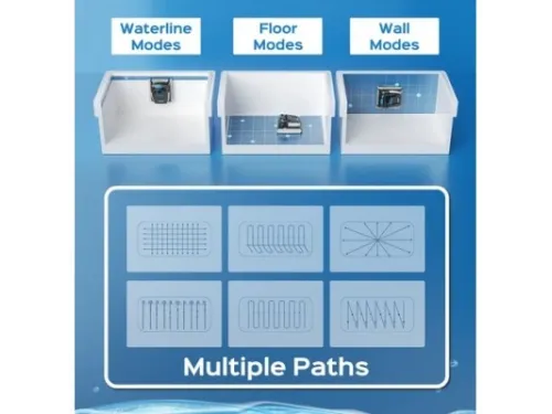 Робот-очиститель Wybot WY450 (15м³/час, дно/стены/ватерлиния, блютуз, кабель 30м, до 390м²)