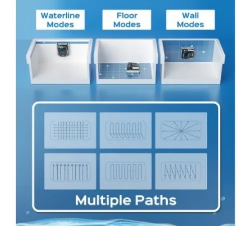 Робот-очиститель Wybot WY450 (15м³/час, дно/стены/ватерлиния, блютуз, кабель 30м, до 390м²)