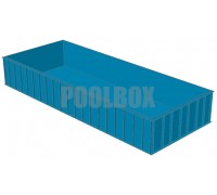 Полипропиленовый бассейн 10,0*4,0*1,5 м.