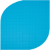 Пленка ПВХ (лайнер) Cefil Touch Tesela Urdike 1,5 мм. голубая мозаика объемная текстура