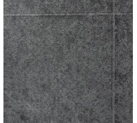 Пленка ПВХ (лайнер) (рулон 1,65*25 м.) HAOGENPLAST 3D TILE FLEX 1,8 мм. SLATE (сланец черный, антрацит)