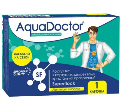 AquaDoctor Superflock Mini коагулянт, удаление взвесей, осветление воды