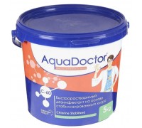 AquaDoctor C-60 (ведро 5 кг., гранулы) на основе хлора, быстрого действия