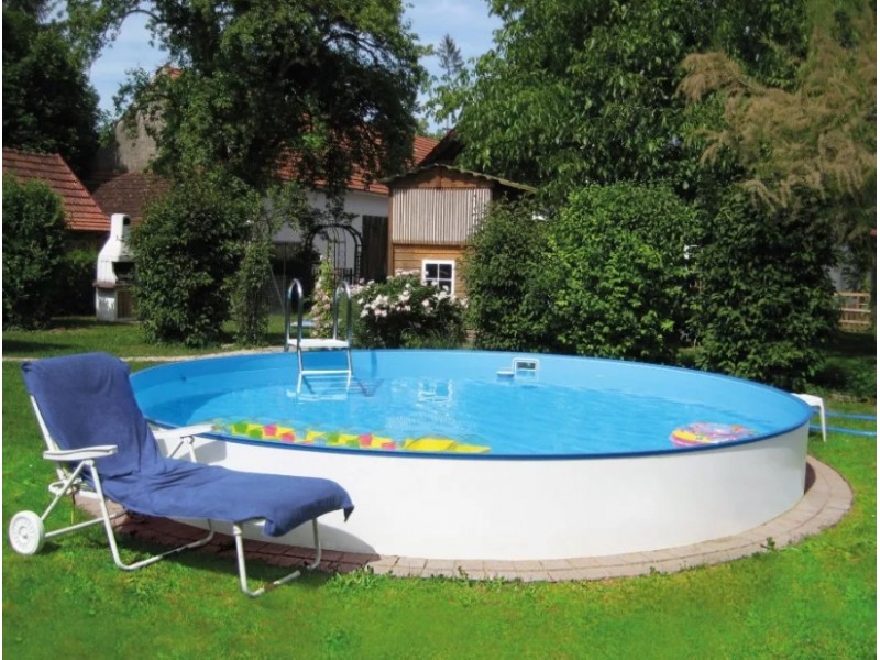 Каркасный бассейн Exklusiv д.4,5 х 1,2 м. (круг) Summer Fun - купить в  Москве. Цена и характеристики.