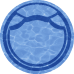 Композитный бассейн (купель) Глория д. 2,66*1,00 м. (круг), цвет голубой