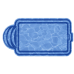 Композитный бассейн София 5,00*3,00*1,63 м., Голубая Лагуна (Россия/США), цвет голубой