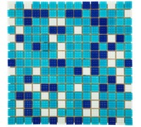 Мозаика стеклянная Aquaviva Bagama темная A20N(1) + A08N(2) + A07N(2) + C63N(5)