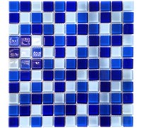 Мозаика стеклянная Aquaviva Сristall Bagama Dark DCM303