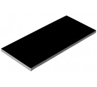 Плитка керамическая глянцевая черная Aquaviva 240х115х9 мм.