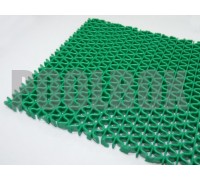 Противоскользящий ПВХ настил AquaViva (толщина 5 мм., 2,6 кг\м2, рулон 0,9х15 м) зеленый