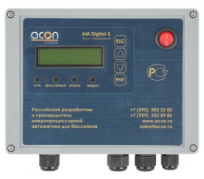 Пульт управления фильтрацией и подогревом AM Digital-S Acon