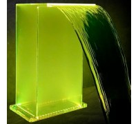 Водопад акриловый (300 мм.) Aquaviva Г-образный с LED подсветкой RGB
