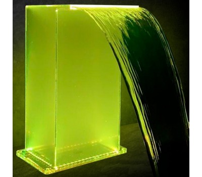 Водопад акриловый (500 мм.) Aquaviva Г-образный с LED подсветкой RGB