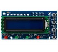 Экран 2 строчный (синий) Acon