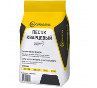 Песок кварцевый фракция 0,5-0,8 мм. (25 кг.) Aquaviva