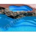 Композитный бассейн Воклюз с водопадом 3,33*2,40*0,90 м., Франмер