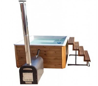 Купель композитная Фурако Laguna Hot Tub (ТМ Лагуна Пулс) с отделкой