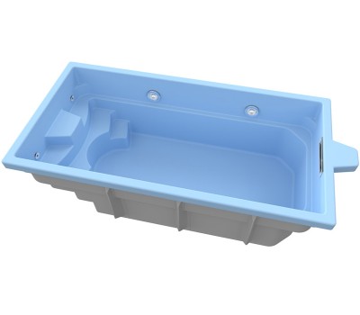 Композитный бассейн Laguna 5 (5,0*2,6*1,4 м.), ТМ Лагуна Пулс