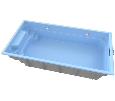 Композитный бассейн Laguna 7 (7,0*3,5*1,55 м.), ТМ Лагуна Пулс