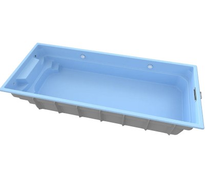 Композитный бассейн Laguna 8 (8,0*3,5*1,55 м.), ТМ Лагуна Пулс